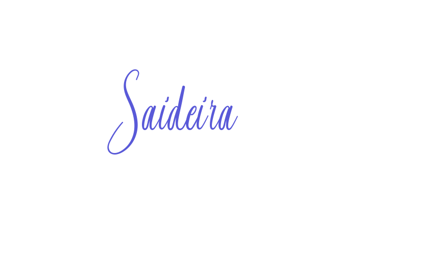 Saideira Font