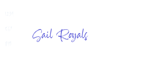 Sail Royals font free