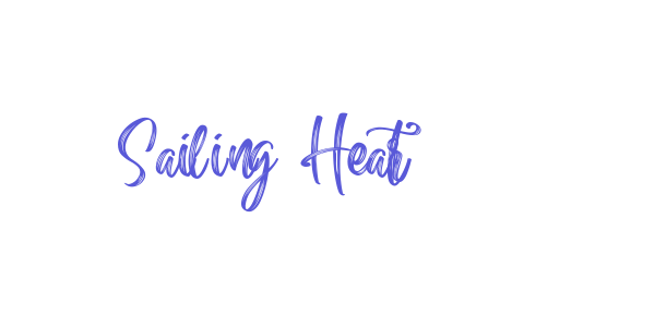 Sailing Heart font free