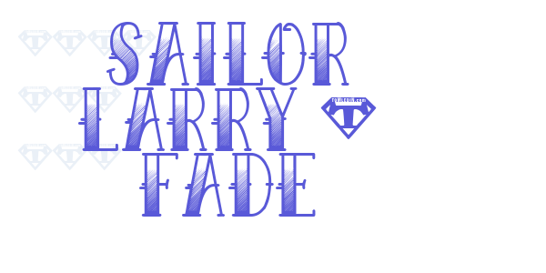 Sailor Larry – Fade font free