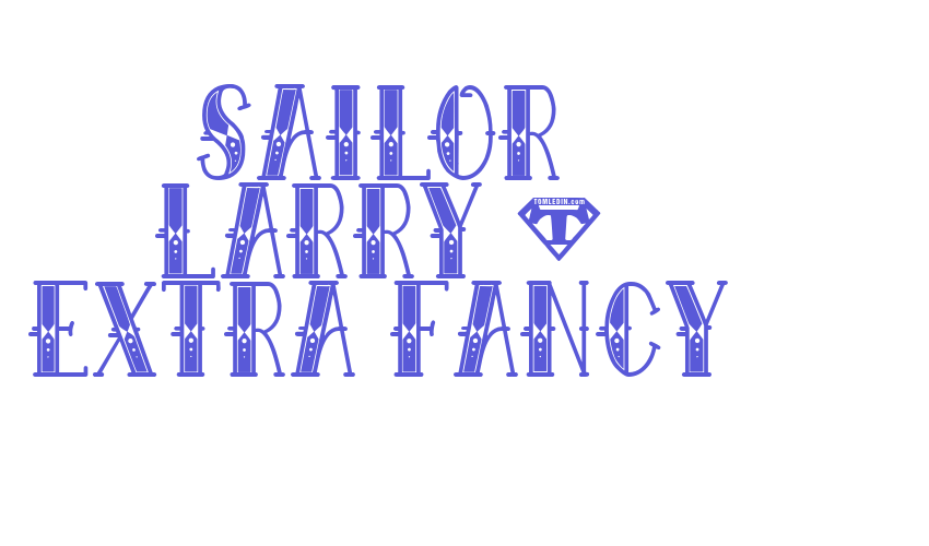 Sailor Larry – Extra Fancy Font