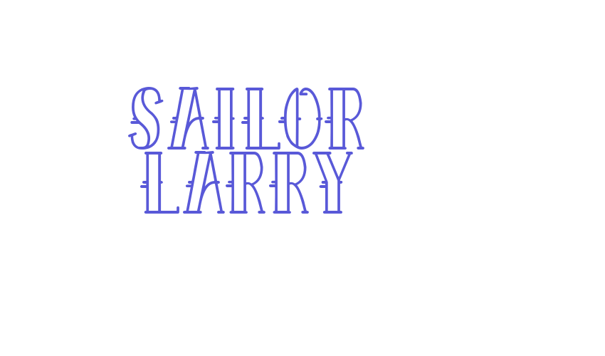 Sailor Larry Font