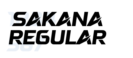 Sakana Regular