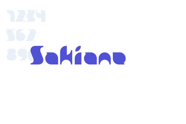 Sakiane Font Download