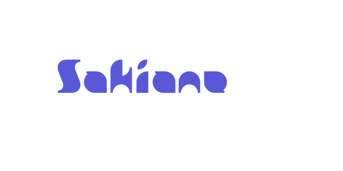 Sakiane Font Download