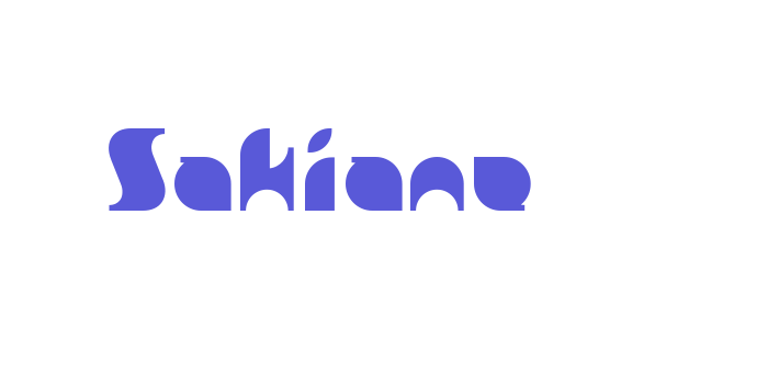 Sakiane Font