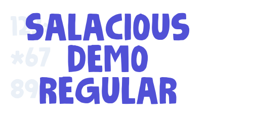 Salacious DEMO Regular-font-download