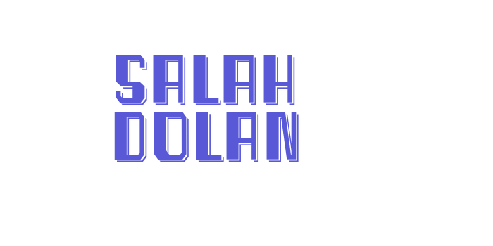 Salah Dolan Font Download