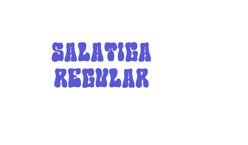 Salatiga Regular Font Download