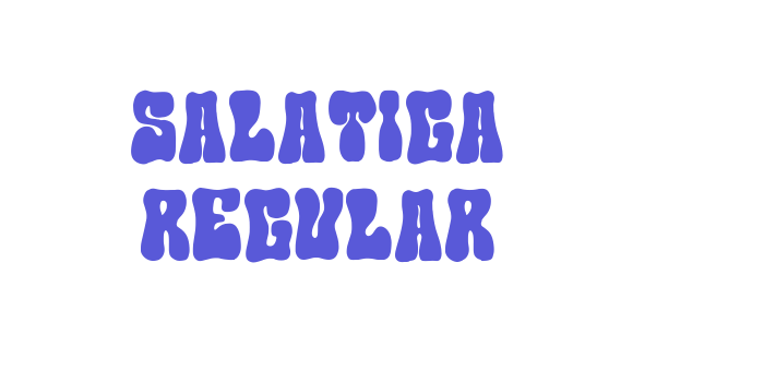 Salatiga Regular Font