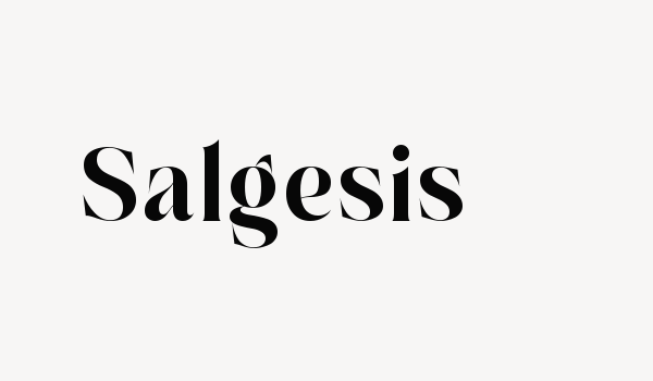 Salgesis Font