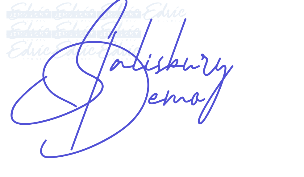 Salisbury Demo-font-download