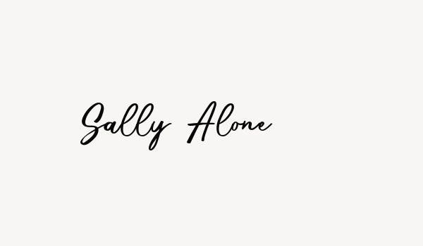 Sally Alone Font