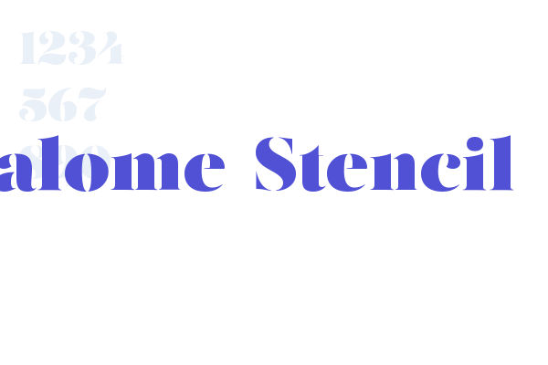 Salome-Stencil
