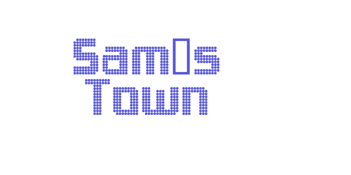 Sam’s Town Font Download