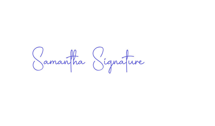 Samantha Signature Font Download