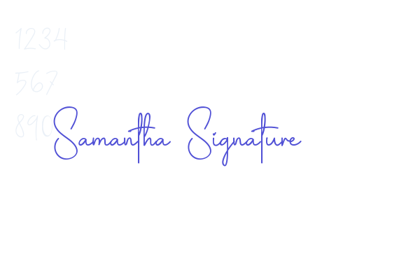 Samantha Signature