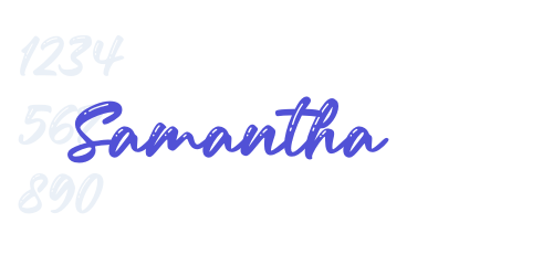 Samantha-font-download