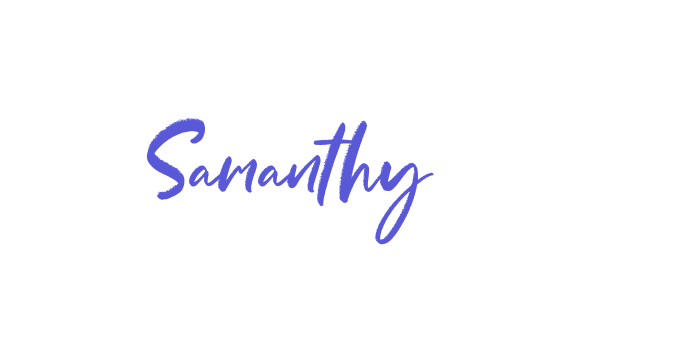 Samanthy Font Download