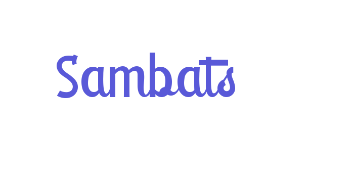 Sambats Font