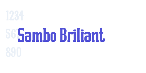 Sambo Briliant-font-download