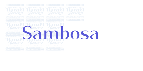 Sambosa font free