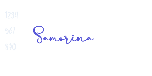 Samorina font free