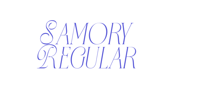 Samory Regular Font Download