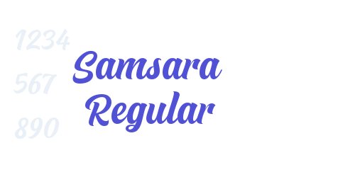 Samsara Regular-font-download
