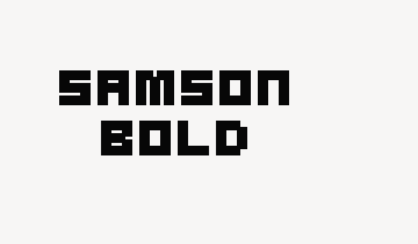 Samson Bold Font