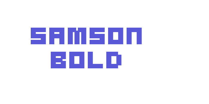 Samson Bold Font Download