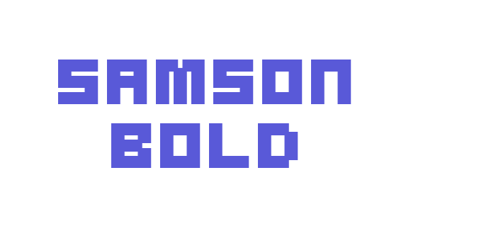 Samson Bold Font