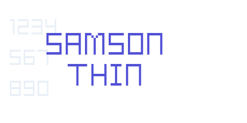 Samson Thin-font-download
