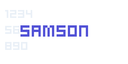Samson-font-download
