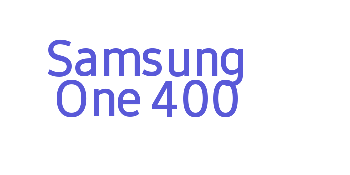 Samsung One 400 Font Download