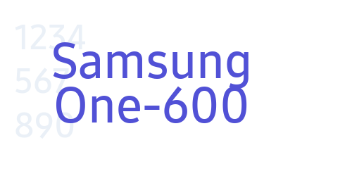 Samsung One-600-font-download