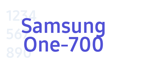 Samsung One-700-font-download