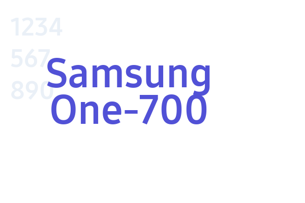Samsung One-700