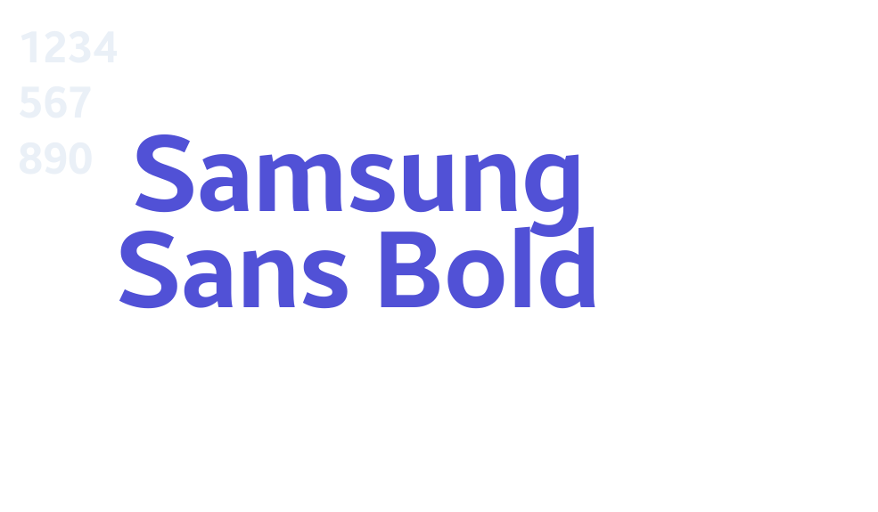 Samsung Sans Bold-font-download