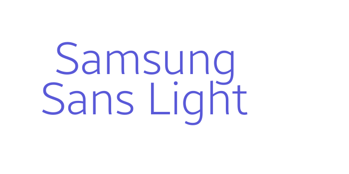 Samsung Sans Light Font Download