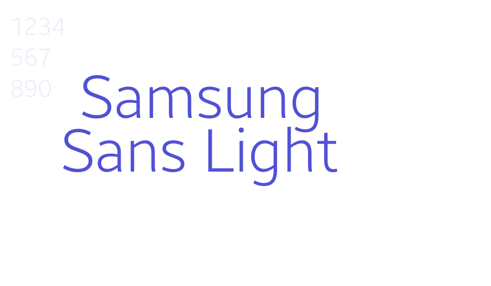 Samsung Sans Light-font-download