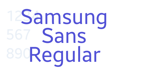 Samsung Sans Regular-font-download