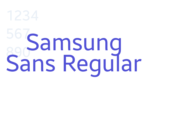 Samsung Sans Regular