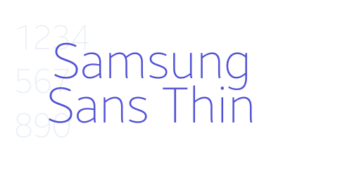 Samsung Sans Thin-font-download