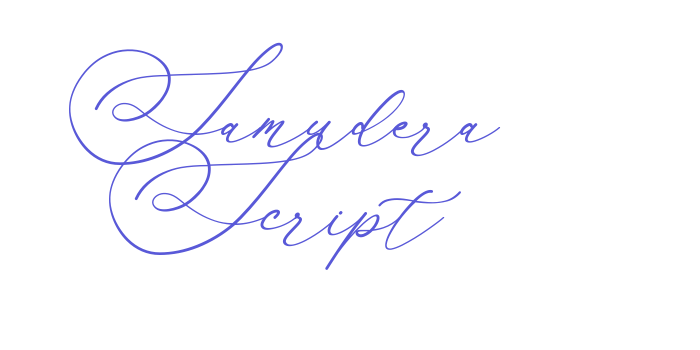 Samudera Script Font