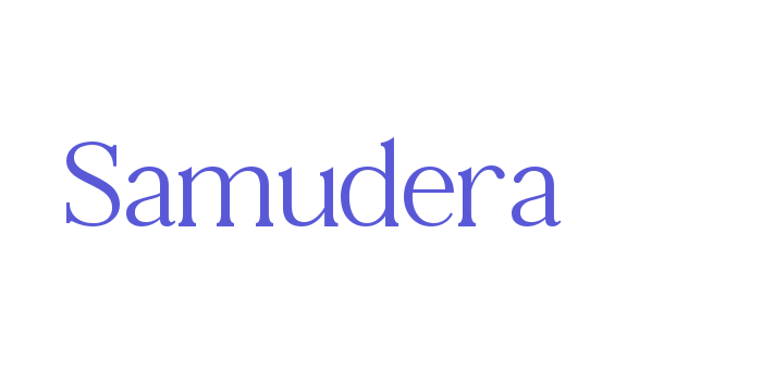 Samudera Font Download