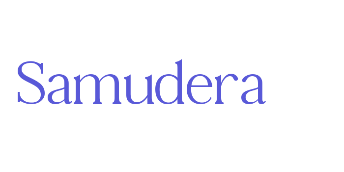 Samudera Font