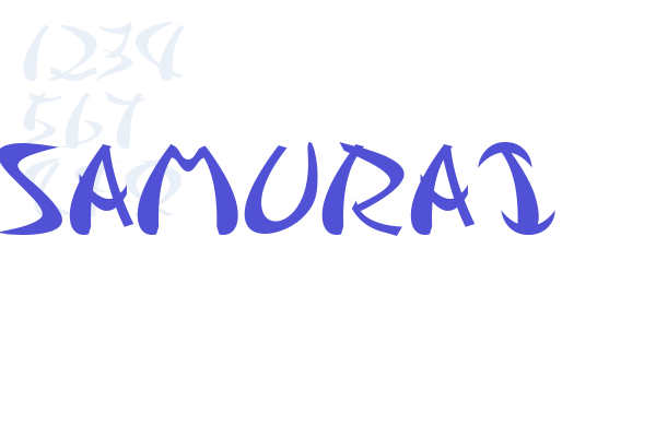 Samurai Font Download