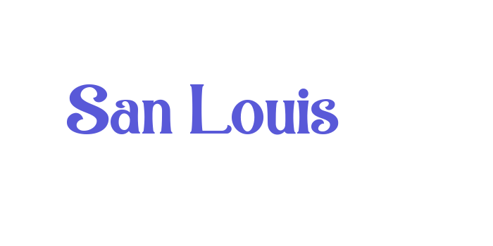 San Louis Font Download