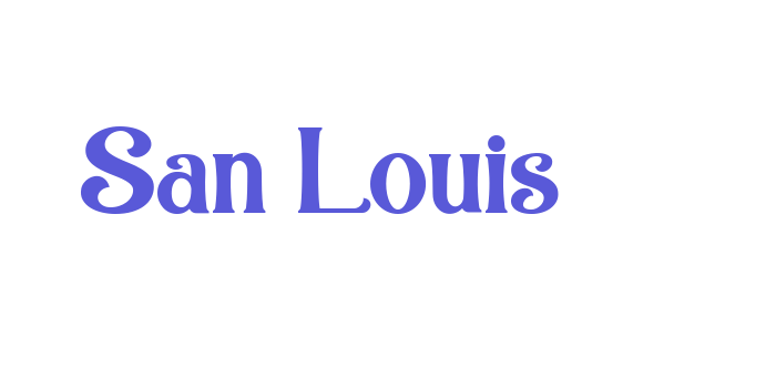 San Louis Font